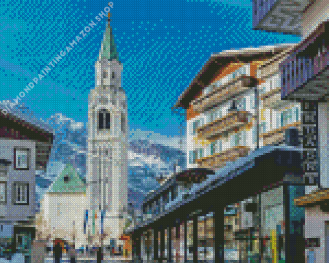 Cortina D'ampezzo Diamond Painting