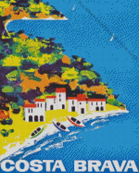 Costa Brava Diamond Painting