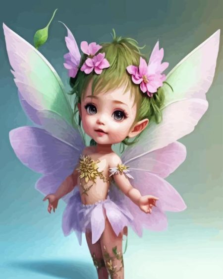 Cute Little Fairy Diamond Painting