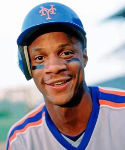 Darryl Strawberry Baseballer Diamond Painting