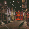 Diagon Alley Diamond Painting