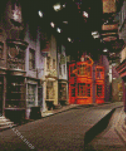 Diagon Alley Diamond Painting