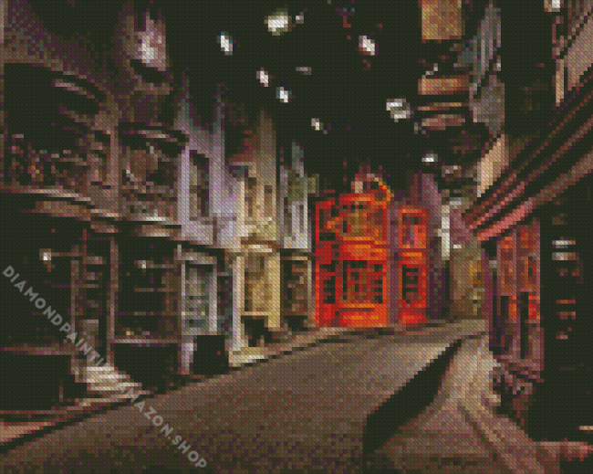 Diagon Alley Diamond Painting