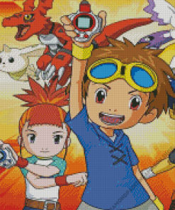 Digimon Tamers Diamond Painting