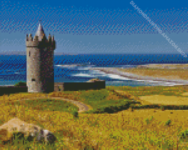 Doonagore Castle Diamond Painting