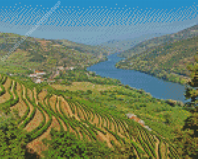 Douro Valley Portugal Diamond Painting