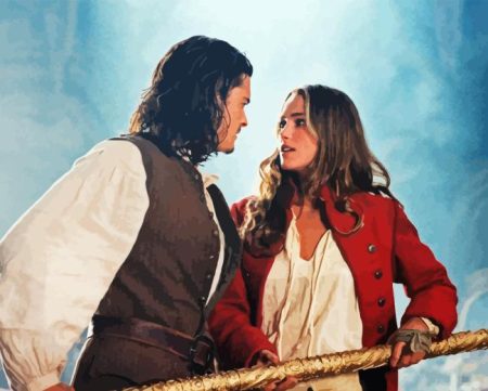 Elizabeth Swann And Will Diamond Painting