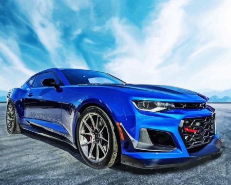 Gen 6 Camaro Diamond Painting