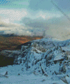 Glyder Fawr Snowdon Diamond Painting