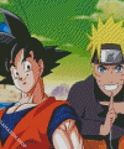 Goku Naruto Anime Diamond Painting