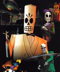 Grim Fandango Diamond Painting