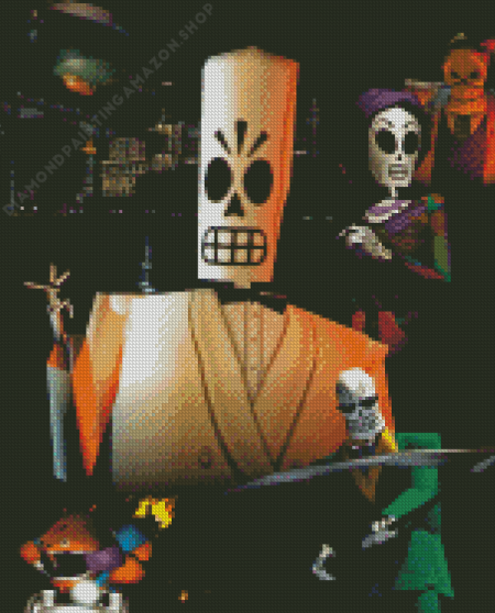 Grim Fandango Diamond Painting