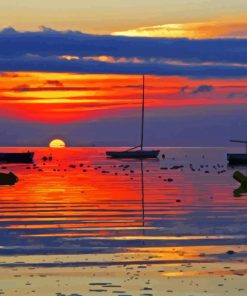 Ile De Re Sunset Diamond Painting