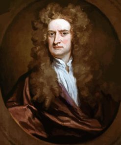 Isaac Newton Diamond Painting