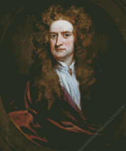 Isaac Newton Diamond Painting