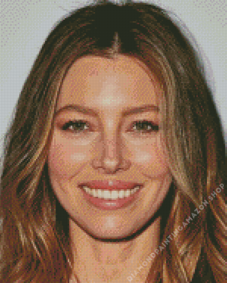 Jessica Biel Diamond Painting