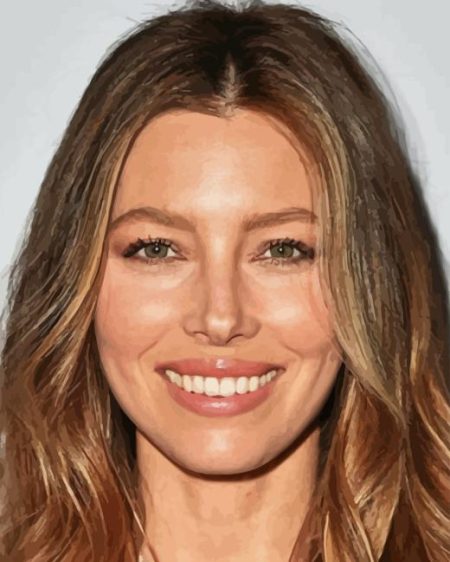 Jessica Biel Diamond Painting