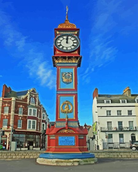 Jubilee Clock Tower Diamond Painting