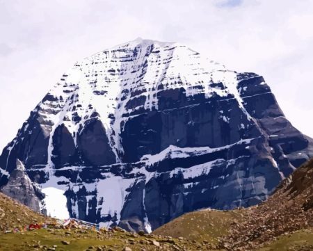Kailash Mansarovar Diamond Painting