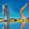 Kelpies Of Scotland Diamond Painting