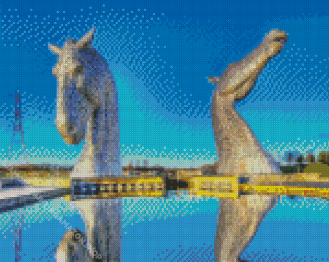 Kelpies Of Scotland Diamond Painting