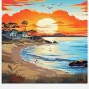 Kiawah Island South Carolina Poster Diamond Painting