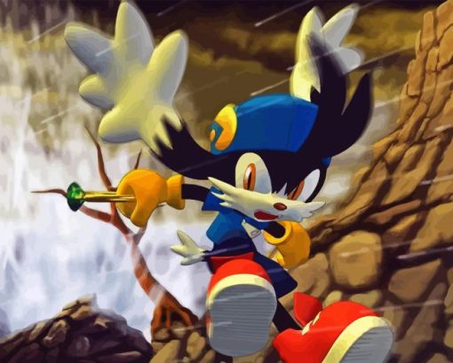 Klonoa Video Game Diamond Painting