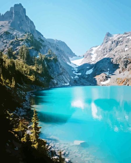 Lake Alpine Diamond Painting