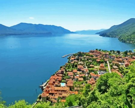 Lake Maggiore Diamond Painting