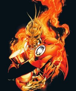 Larfleeze Supervillain Diamond Painting