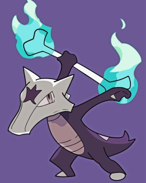 Marowak Pokemon Diamond Painting