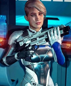 Mass Effect Andromeda Cora Diamond Painting