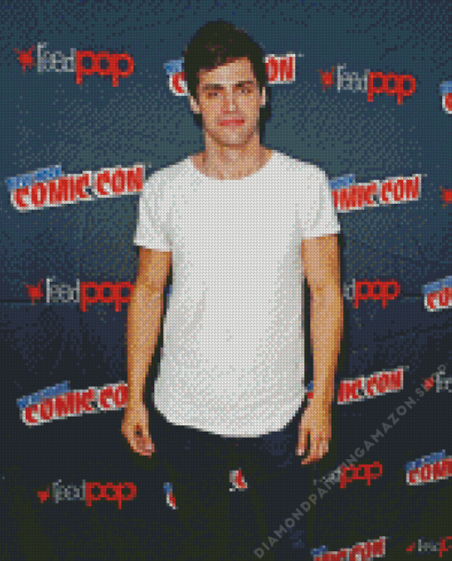 Matthew Daddario American Actor Diamond Painting