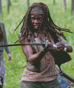 Michonne Diamond Painting