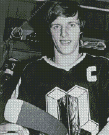 Mike Bossy Diamond Painting