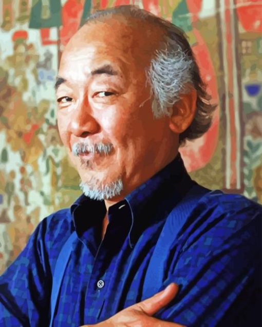 Miyagi Movie Character Diamond Painting