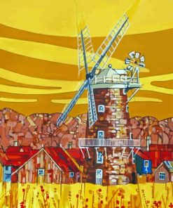 Norfolk Cley Windmill Diamond Painting