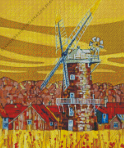 Norfolk Cley Windmill Diamond Painting