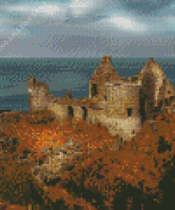 Old Castle Dunluce Diamond Painting