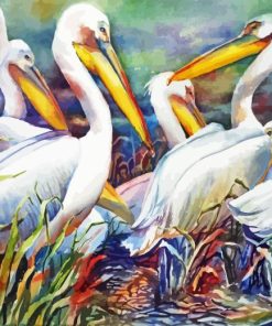 Pelican Birds Art Diamond Painting