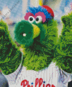 Phillies Phanatic Diamond Painting