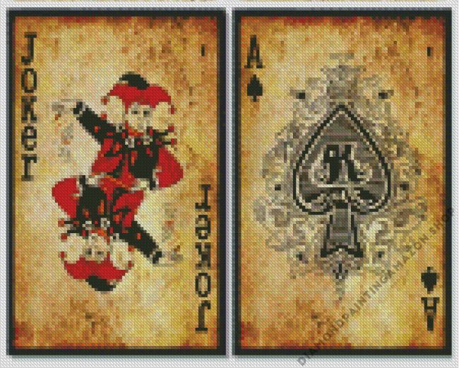 Poker Cards Diamond Painting