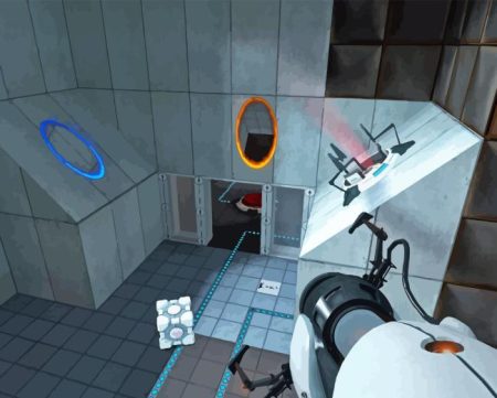 Portal Game Diamond Painting
