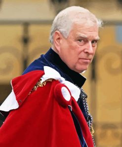 Prince Andrew Diamond Painting