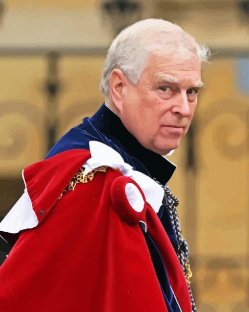 Prince Andrew Diamond Painting