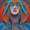 Psychedelic Woman Diamond Painting