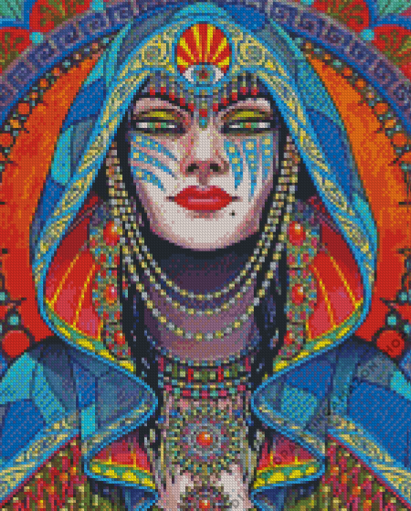 Psychedelic Woman Diamond Painting
