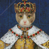 Queen Kitty Diamond Painting