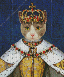 Queen Kitty Diamond Painting