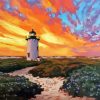 Race Point Lighthouse Diamond Painting